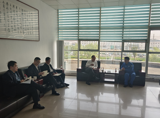 开发区管委会副主任张振城一行到山东凯发一触即发官网调研指导
